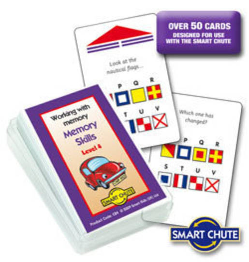 Working With Memory - Memory Skills Level 4 - Smart Chute Cards